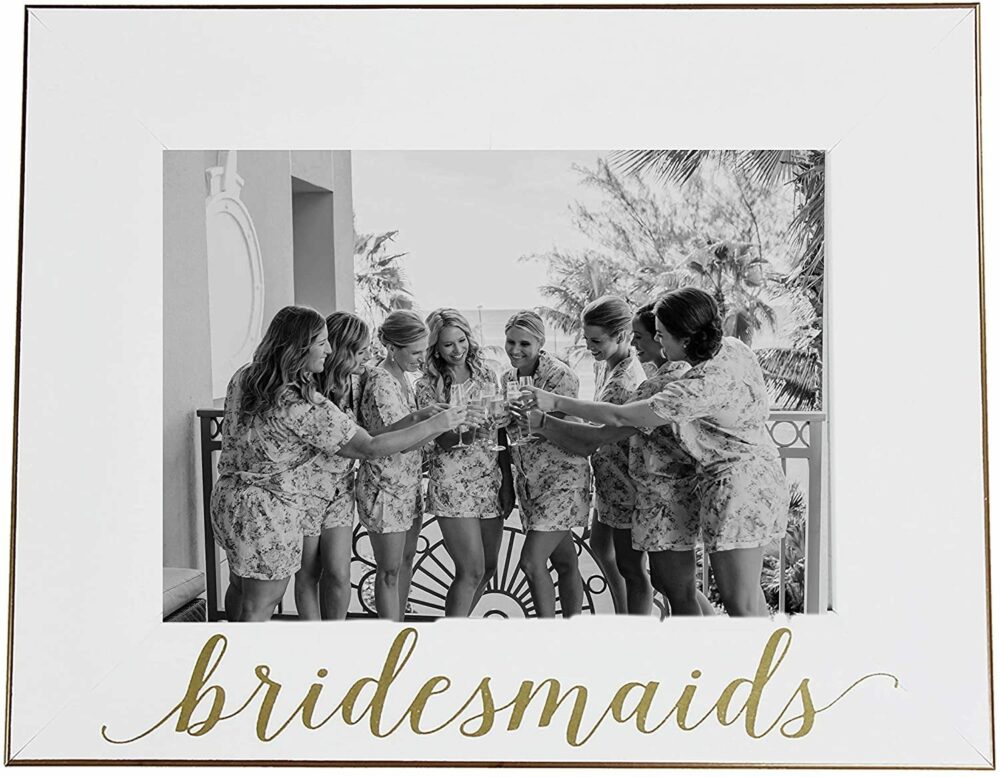 Bridesmaid picture frame