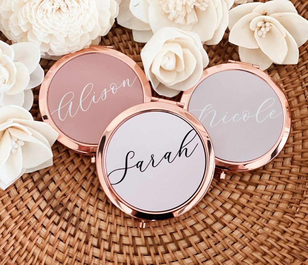 Personalized mirror compact