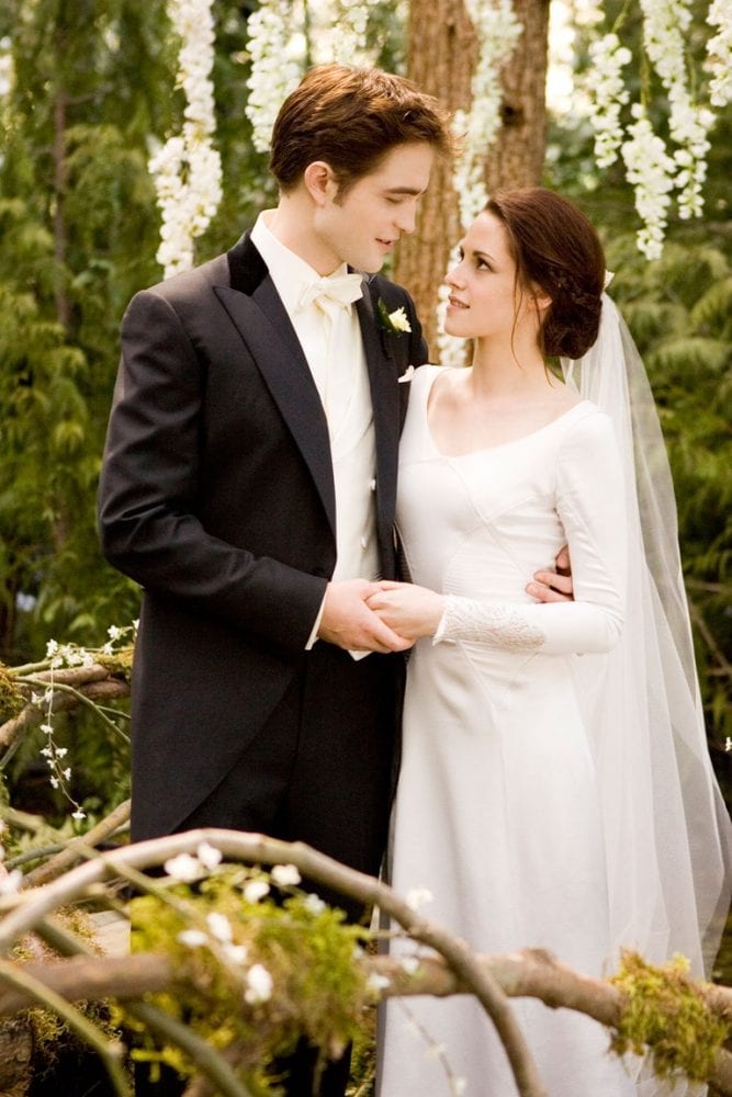 Bella and Edward's wedding in Breaking Dawn