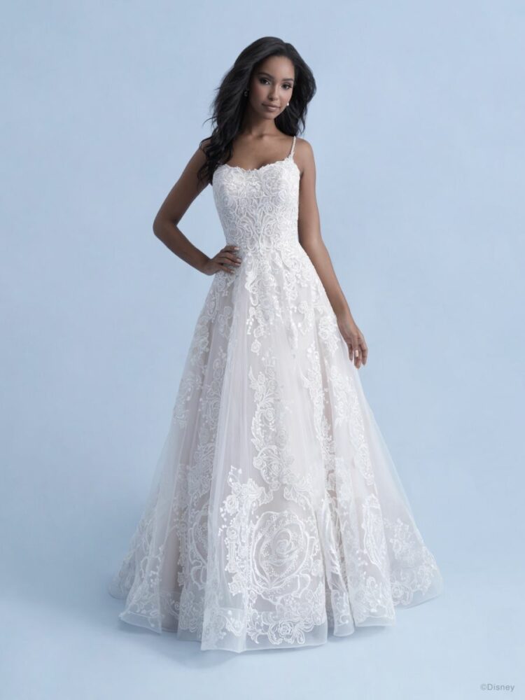 Belle bridal gown from the Allure Bridals Disney Fairy Tale collection