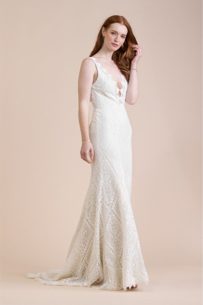 Sheath Imari gown by Willowby