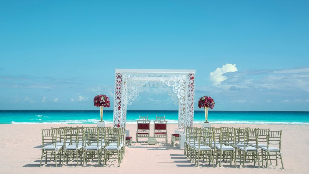 Iberostar Selection Cancun beach wedding