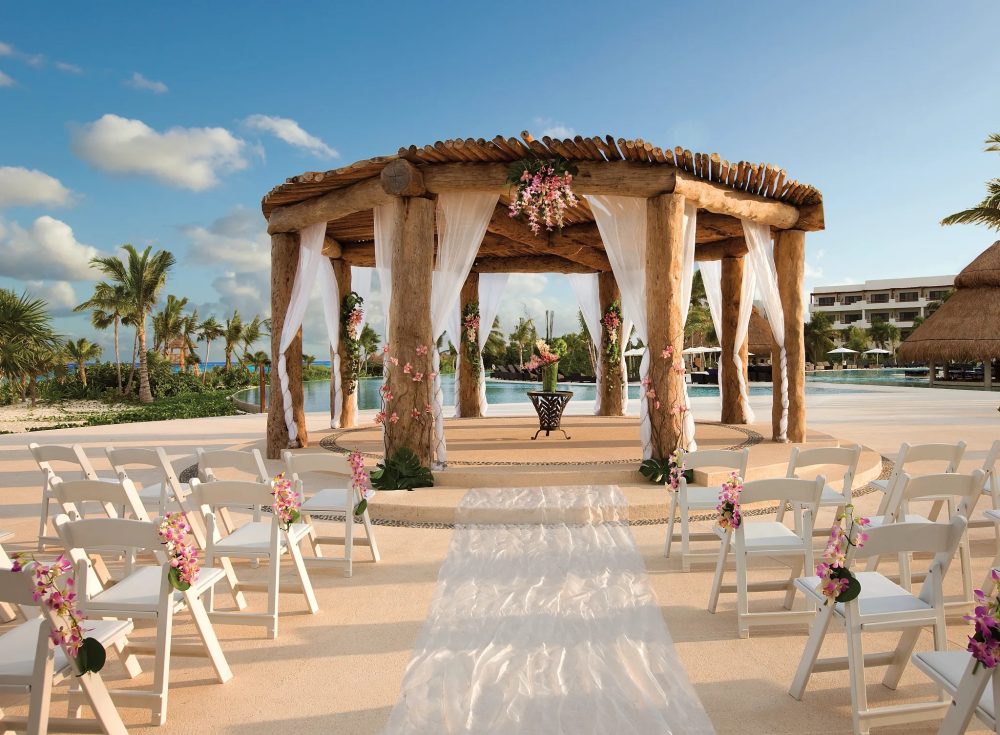 Secrets Maroma Beach Riviera Cancun wedding gazebo