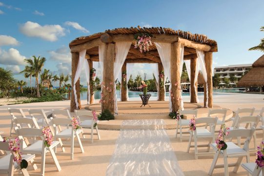 Secrets Maroma Beach Riviera Cancun wedding gazebo