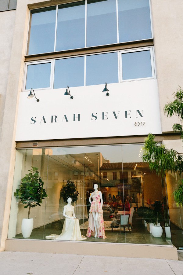 Sarah Seven flagship store in LA
