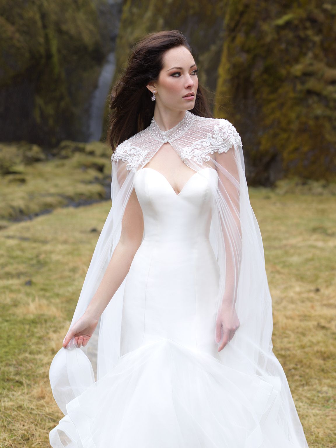 CP25 cape from Allure Bridals