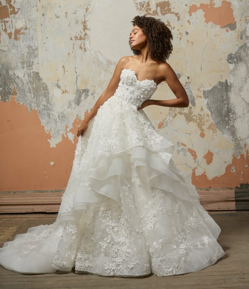 Estelle gown from Lazaro's spring 2022 collection
