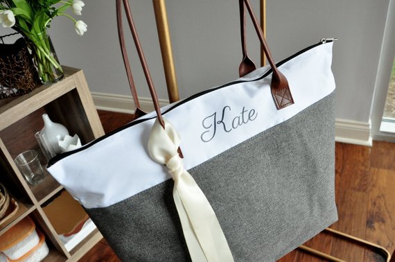 Personalized Bridesmaids Totes