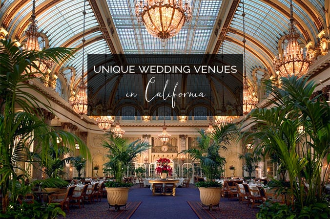 Unique Wedding Venues in California