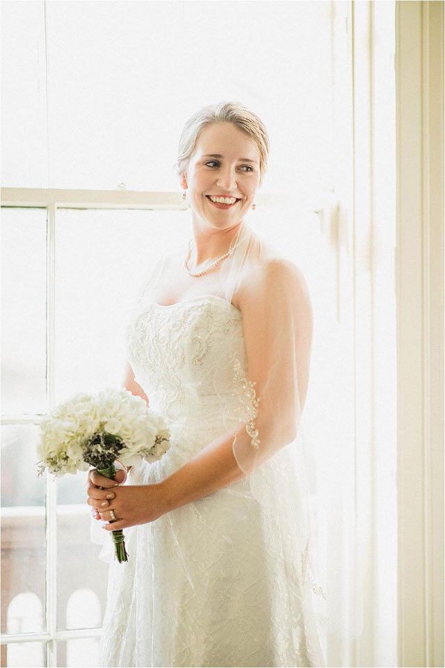 A classic bridal session at a history museum in Virginia | Audrey Ruth Photography: audreyruthphotography.com
