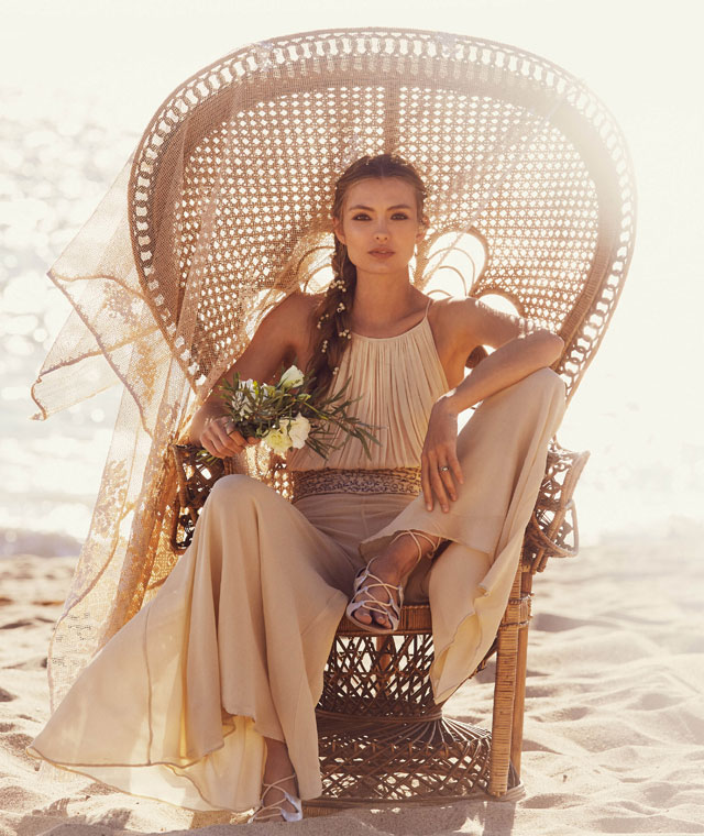 Kristal's One Piece | Free People's first ever bridal collection