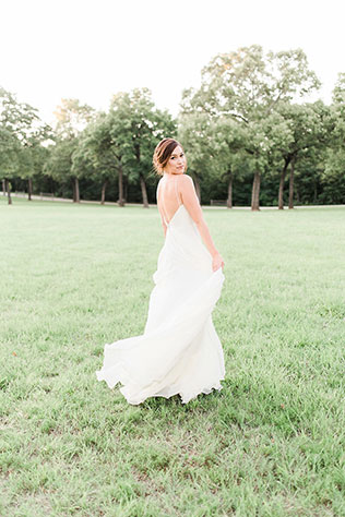 Stunning heirloom bridal portraits in The Grove in Texas by Gray Door Photography