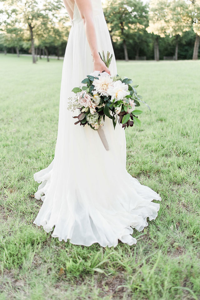 Stunning heirloom bridal portraits in The Grove in Texas by Gray Door Photography
