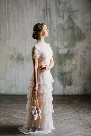 The Dance of Spring is a breathtaking ballet inspired bridal styled shoot in St. Petersburg, Russia by Olesya Ukolova Photography