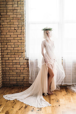 This Portrait of a Goddess session from Dillinger Studios embodies femininity and romance with soft colors and ethereal styling