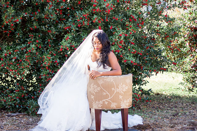 Gorgeous and glam bridal portraits in Atlanta at the W at Jonesboro by Shannon Ford Photography