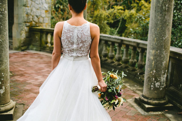 A sweet and romantic bridal session at Hatley Castle by Shantal Marie Creative