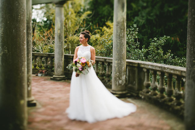 A sweet and romantic bridal session at Hatley Castle by Shantal Marie Creative