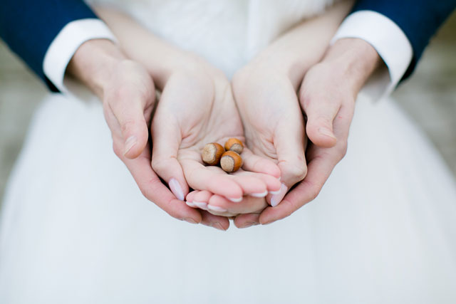 A German fairy tale wedding inspiration shoot styled after Three Hazelnuts for Cinderella by Anna Mardo