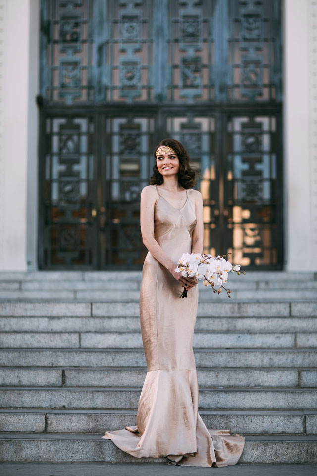 Old Hollywood glamour and art deco inspiration at Griffith Observatory by Betsy Newman Photography and Romance and Revelry Weddings and Events