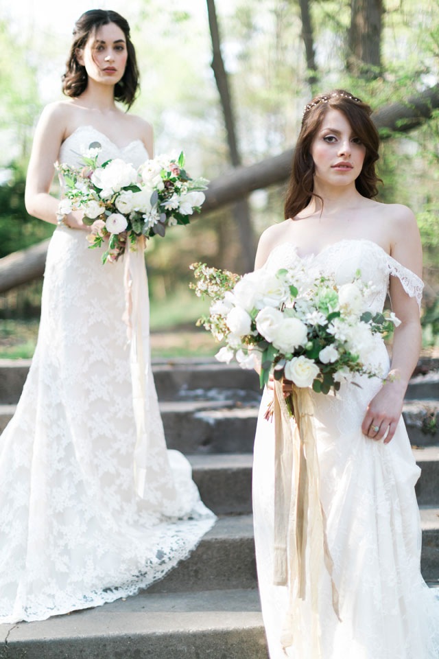 An ethereal woodlands styled shoot inspired by the duality of the Gemini twins | Cadence Kennedy Photography Collection: http://www.cadencekennedy.com | Orchard + Broome: http://www.orchardnbroome.com