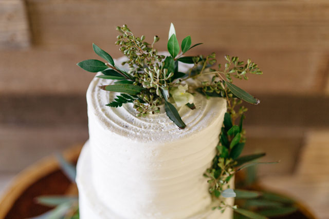 A fun and adventurous winter greenery styled shoot featuring the Pantone color of the year by Casie Marie Photography