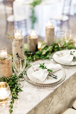 A fun and adventurous winter greenery styled shoot featuring the Pantone color of the year by Casie Marie Photography