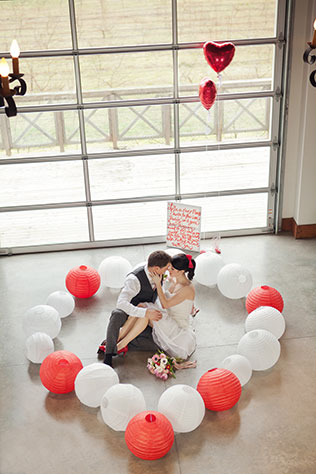 A sweet Valentine's Day wedding styled shoot | Cat Tetreault Photography: http://cattetreaultphotography.org