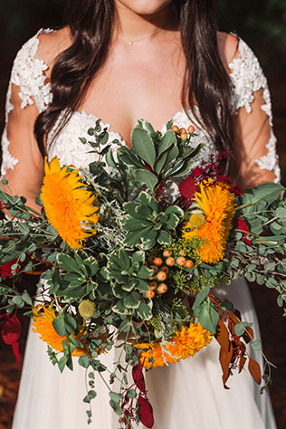 A Wes Anderson inspired enchanted woodland styled shoot in rich fall colors by Chelsea Renay and Runway Events
