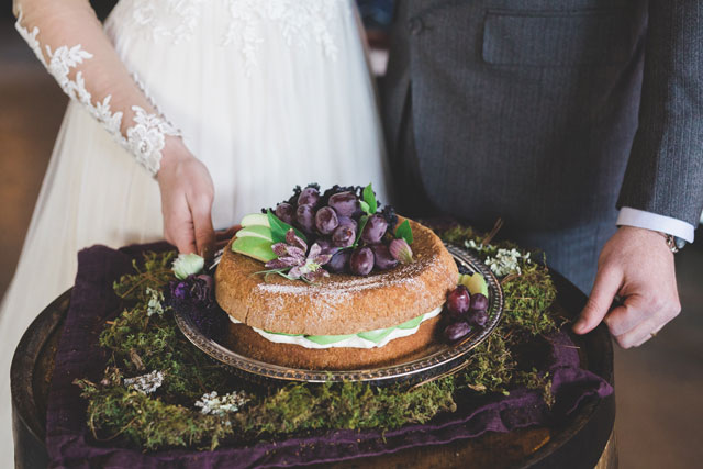 A dark and moody autumn craft brewery wedding inspiration shoot inspired by Brewery Legitimus' Witches Brew by Corey Lynn Tucker Photography