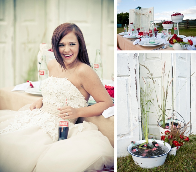 Cherry Coca-Cola Inspiration Shoot by David A. Barss and Perfect Planning Weddings + Events