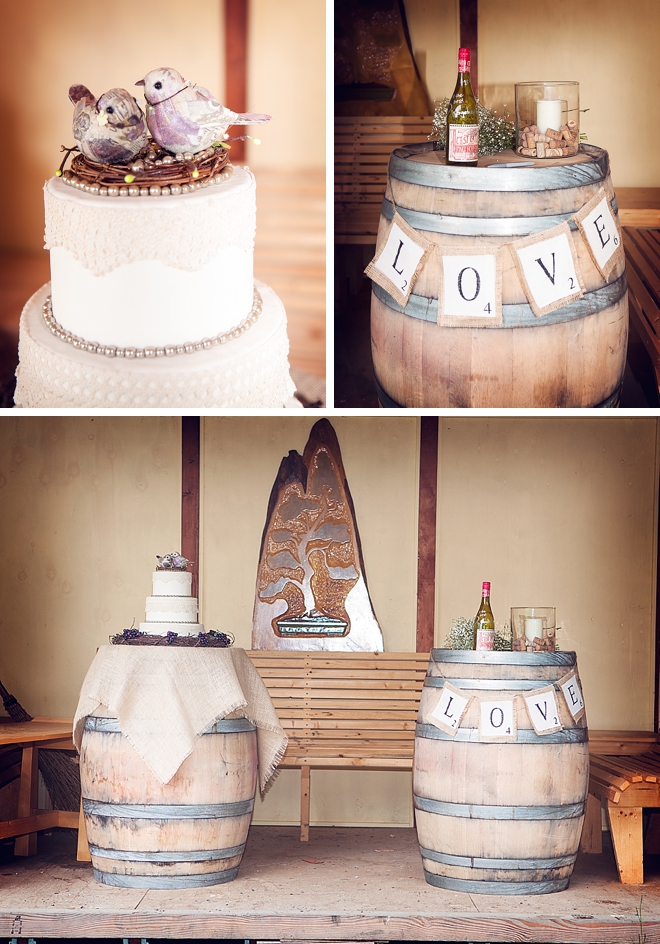 Vintage Lace, Burlap and Wine Wedding Inspiration Shoot by Elisita Photography