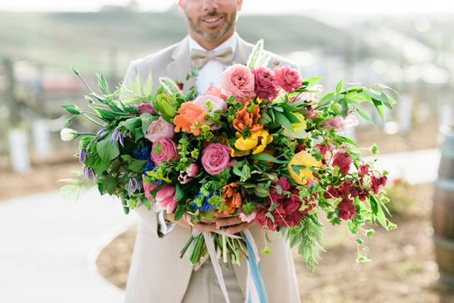 A vibrant summer elopement styled shoot blending boho chic and industrial glam by Elle Lily Photography and Videography