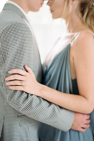 A gorgeous and ethereal styled engagement session at The White Sparrow by The Ganeys