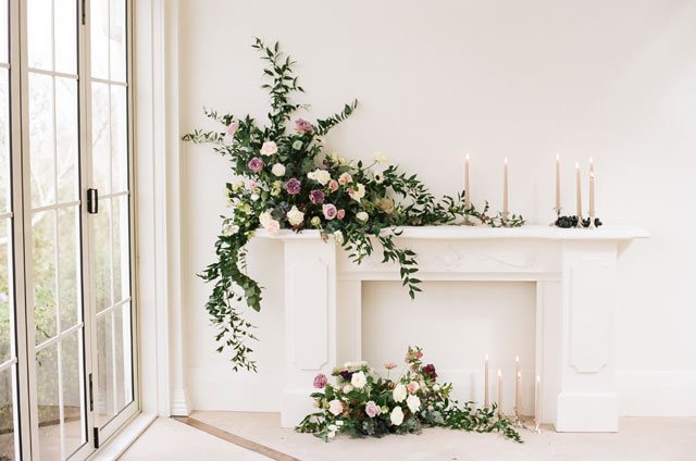 Beauty in the Hedges is a feminine and romantic styled shoot with lavender and blush hues and an eclectic vibe by Oh! Such Style and Sweet Events Photography