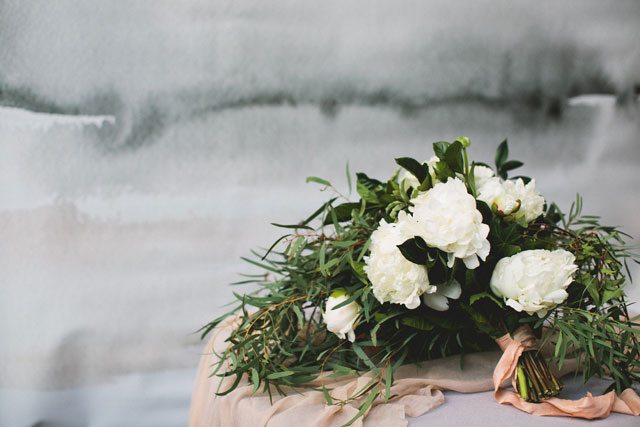An elegant and refined gray and gold styled shoot by Erin Hannum Photography