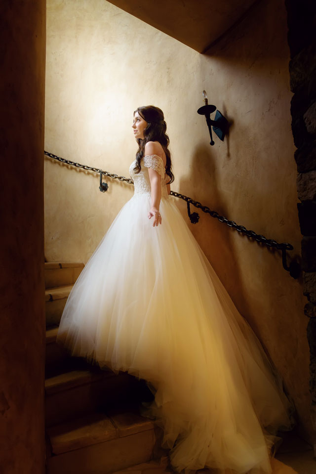 A fairy tale Beauty and the Beast wedding inspiration shoot in Lobo Castle by f27 Photography