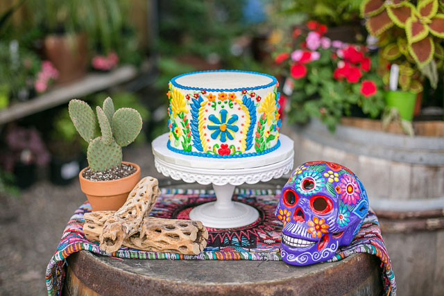 A vibrant and colorful Mexican styled bridal shower by Great Woodland Photography