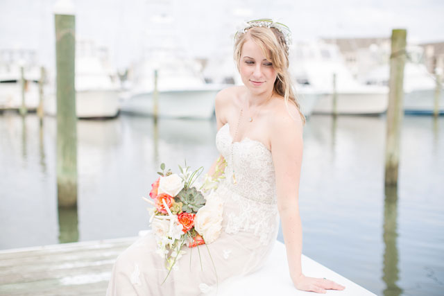 The perfect inspiration for a coastal wedding in Virginia | Heidi Calma Photography: http://heidicalma.com