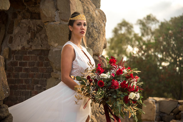 A Wonder Woman inspired elopement fit for Themyscira by Jade Elora Photography and Fandom Affairs