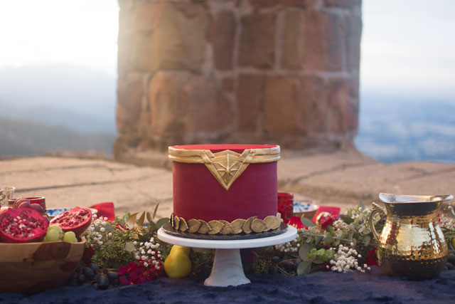 A Wonder Woman inspired elopement fit for Themyscira by Jade Elora Photography and Fandom Affairs