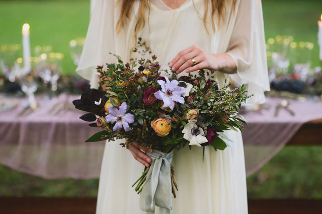 A nine muses wedding styled shoot with romantic Grecian details by Jessie Holloway Photography