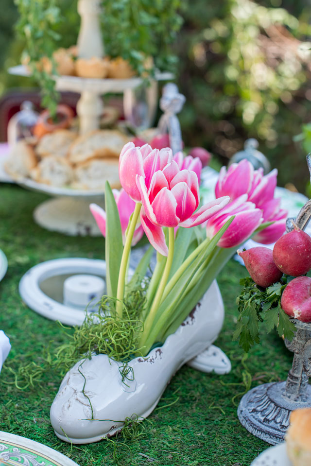 A whimsical tea party styled shoot with vintage flair and spring hues | Julie Anne Photography, LLC: http://www.julieannephoto.com