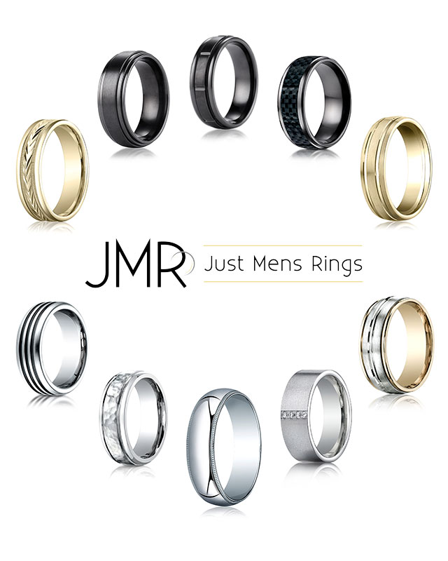 Ring Shopping for the Groom Made Easy with JustMensRings.com