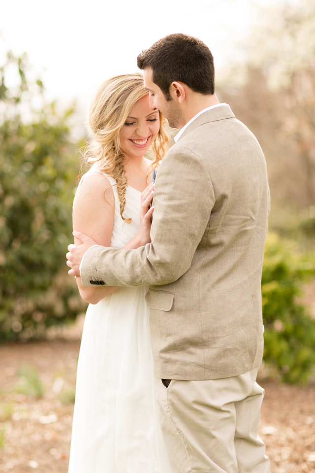 French garden wedding inspiration with a soft blush palette by Kelly Martin || see more on blog.nearlynewlywed.com
