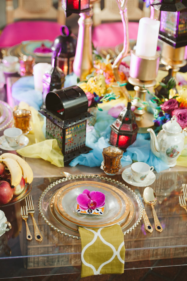 A modern and colorful Moroccan styled shoot highlighting different cultures and exotic decorative elements by Kismis Ink Photography