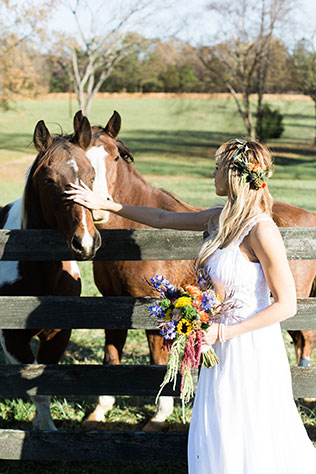 A free spirited wedding inspiration shoot with artistic details | Live View Studios: liveviewstudios.com