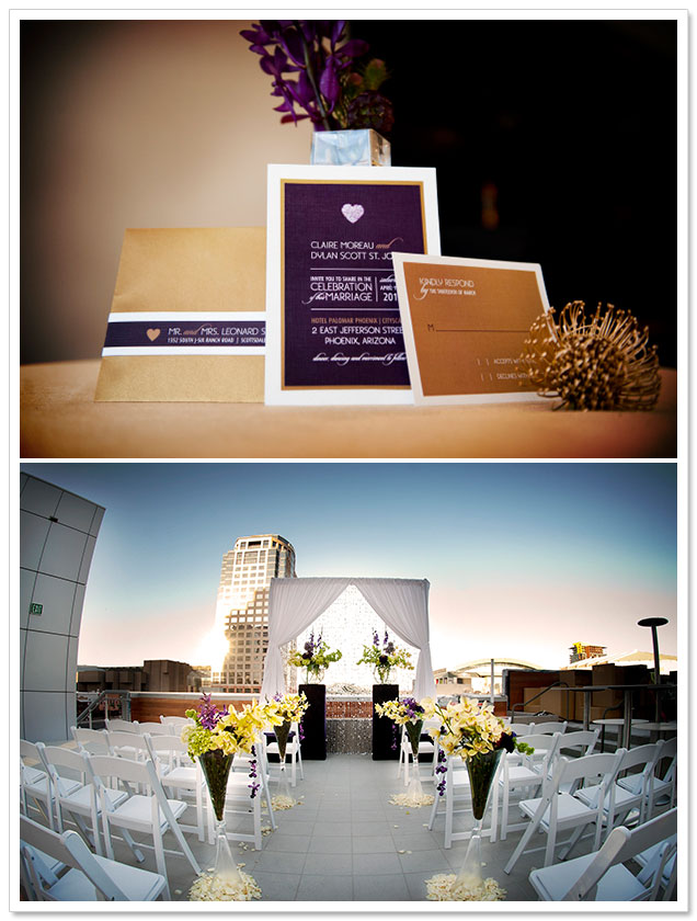 Styled Shoot at Hotel Palomar by Meant2be Events on ArtfullyWed.com