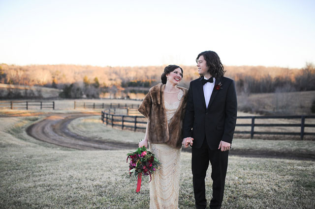 A romantic and lush marsala winter wedding styled shoot in Virginia | Megan Noonan Photography: http://www.megannoonan.com