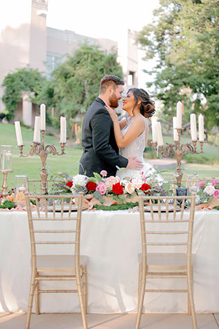 A glam Castle on the Lake styled shoot fit for royalty by Photography by Gema